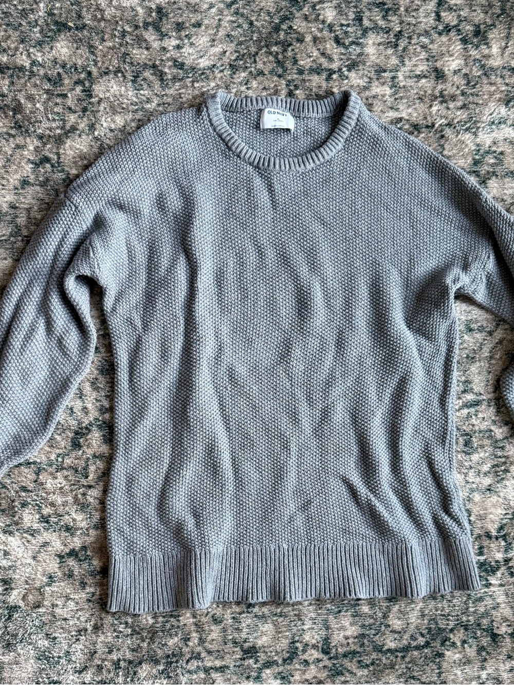 100% Cotton Textured Sweater